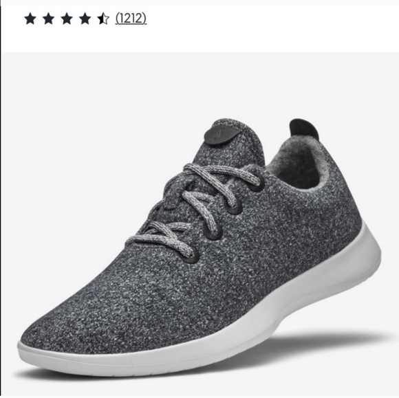 Allbirds Merino Wool Gray Runner Sneakers - Picture 1 of 12